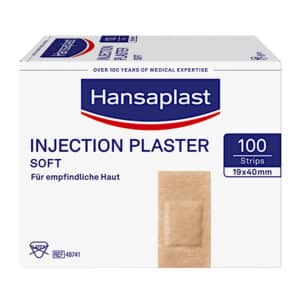 Hansaplast INJECTION PFLASTER SOFT 19x40mm