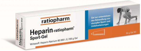 Heparin Ratiopharm Sport Gel 50 G Gel