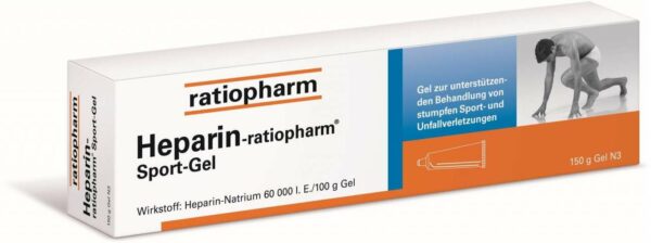 Heparin Ratiopharm Sport Gel 150 G Gel