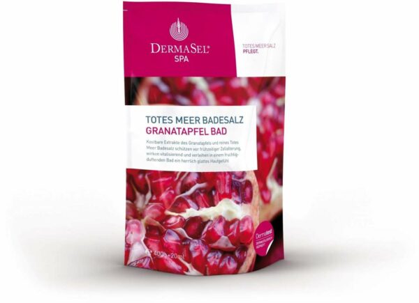 Dermasel Totes Meer 400 g Badesalz + Granatapfel 20 ml  Spa