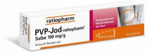 Pvp-Jod-Ratiopharm Salbe 100mg Pro G 25g