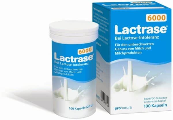 Lactrase 6.000 Fcc 100 Kapseln