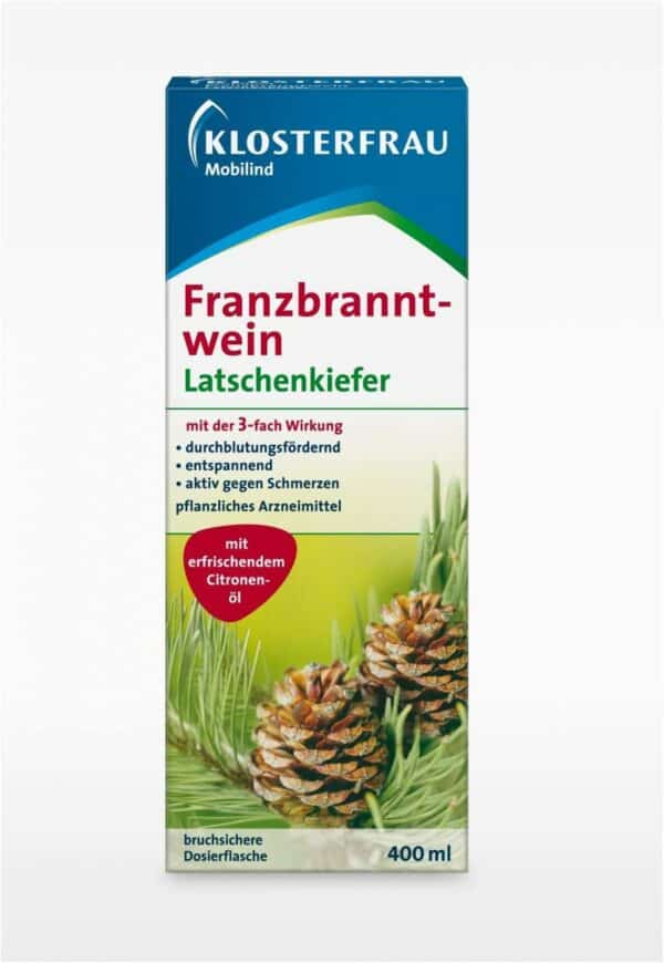 Klosterfrau Franzbranntwein Latschenkiefer Dosierflasche 400 ml