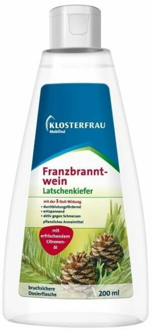 Klosterfrau Franzbranntwein Latschenkiefer Dosierflasche 200 ml