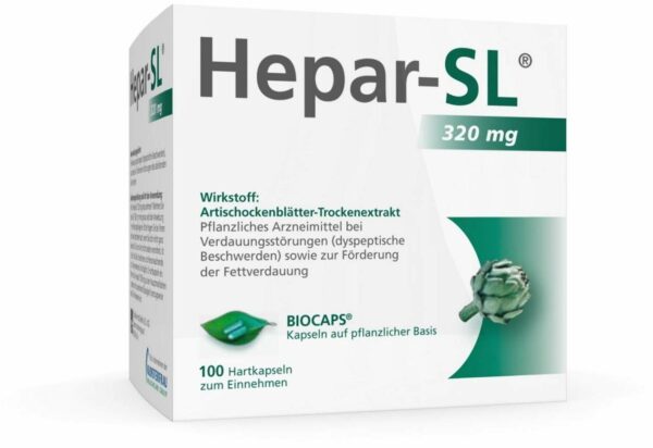 Hepar SL 320 mg 100 Hartkapseln