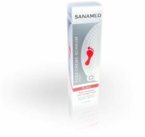 Rubin Sanamed 150 ml Fuß - Creme - Schaum