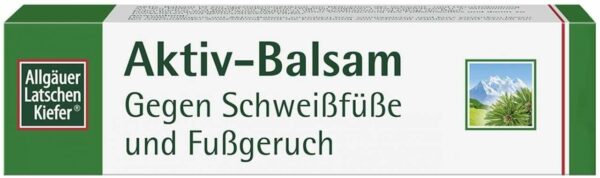 Allgäuer Latschenkiefer Aktiv Balsam Gegen Schweißfüße 50 ml Creme