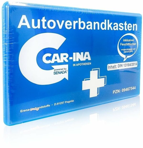 Senada Car-Ina Autoverbandkasten Blau