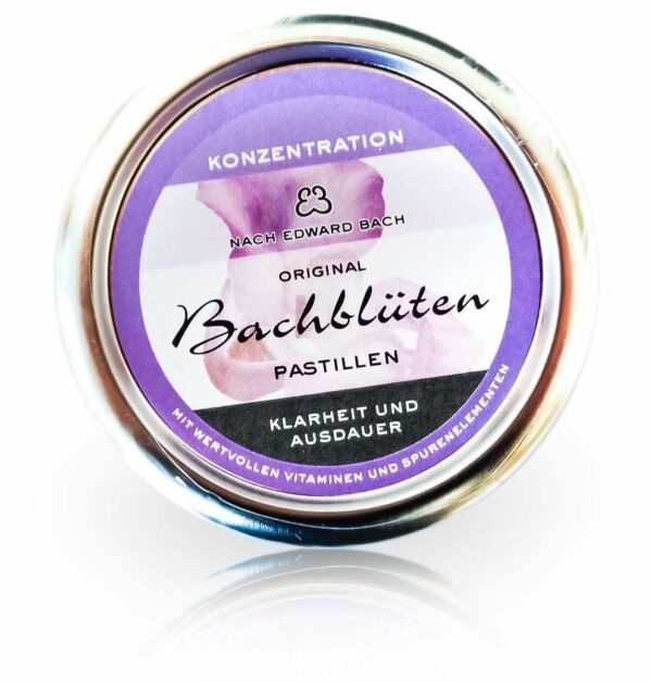 Konzentration Original Bachblütenpastillen Nach Dr. Bach 50 G