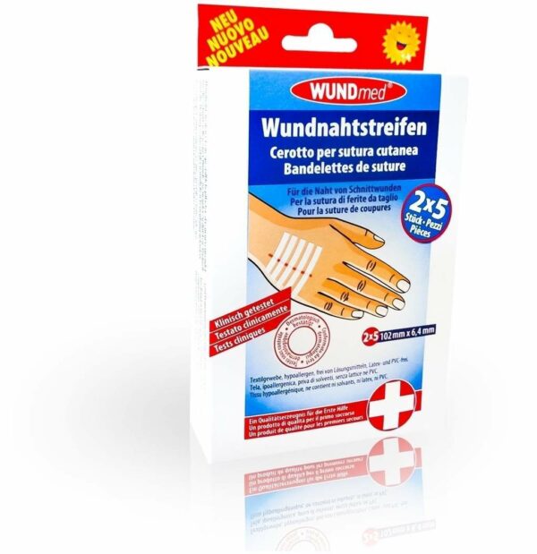 Wundnahtstreifen 2 X 5 Stück