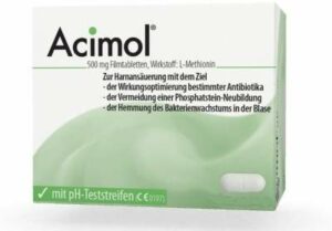 Acimol Mit Ph Teststreifen 48 Filmtabletten