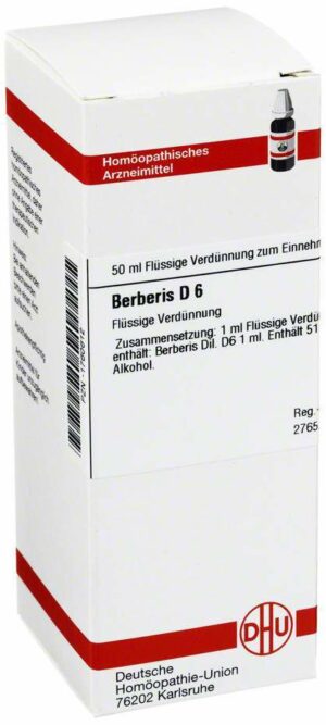 Berberis D6 50 ml Dilution