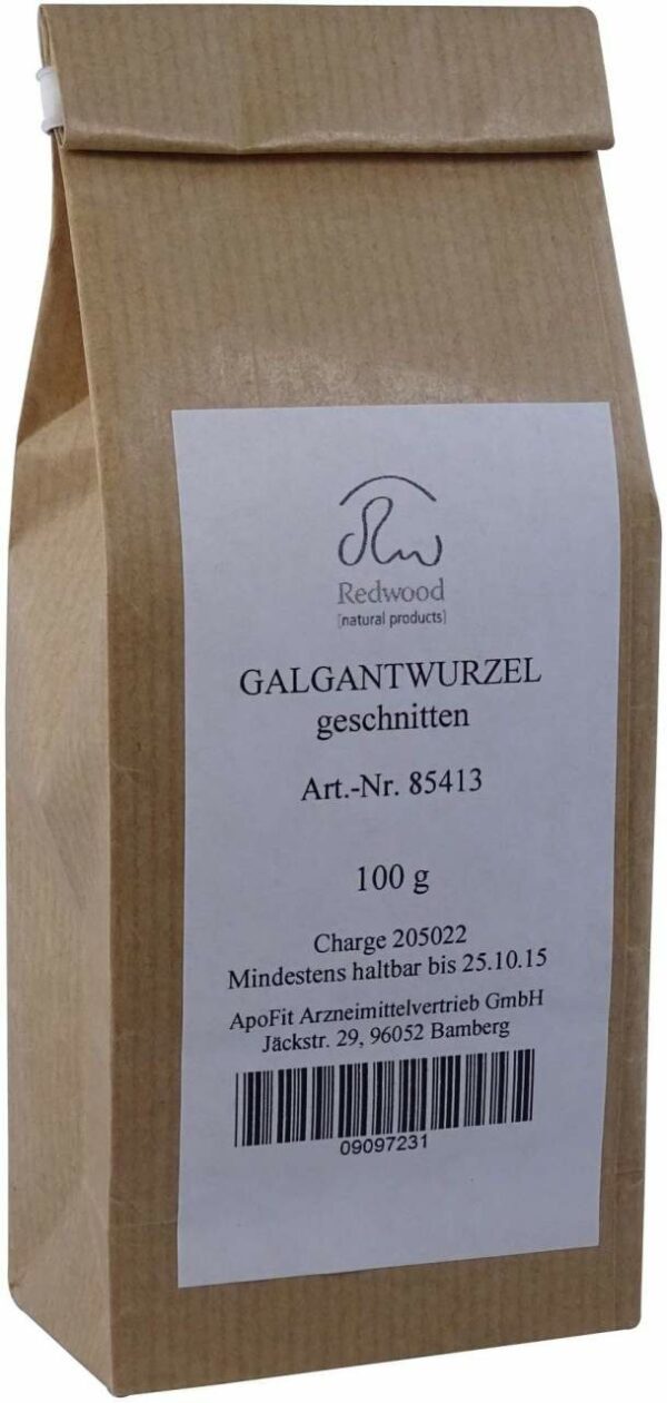 Galgantwurzel Geschnitten