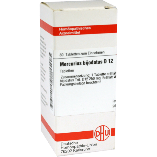 Mercurius Bijodat. D 12 Tabletten