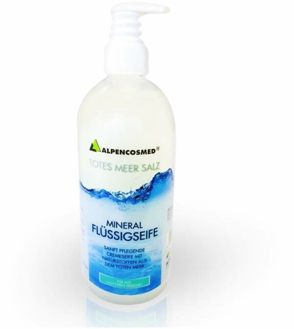 Alpencosmed Totes Meer Salz Mineral Flüssigseife