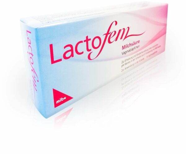 Lactofem Milchsäure 14 Vaginalzäpfchen