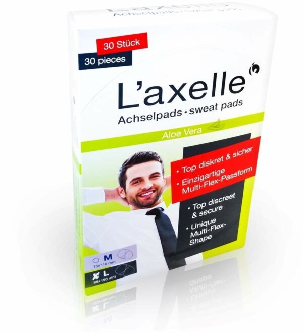 Laxelle Achselpads Mit Aloe Vera Gr.L 30 Stück