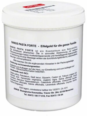 Sanus Pasta Forte Salbe 500 G Salbe