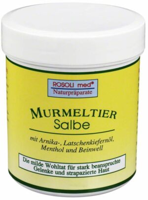 Rosolimed Murmeltiersalbe 100 G Salbe