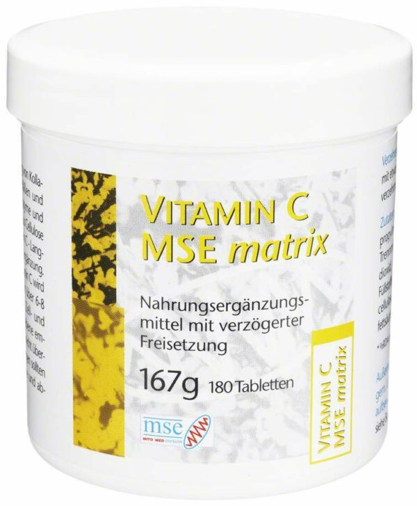 Vitamin C Mse Matrix 180 Tabletten