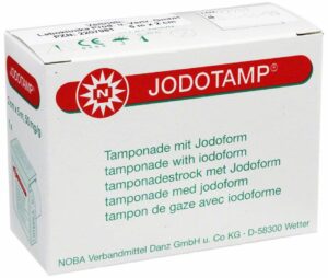 Jodotamp Tamponadestreifen 5mx2cm Einzeln Verpackt