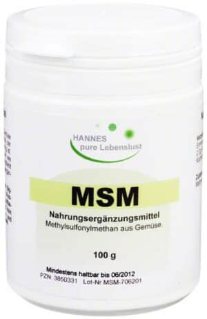 Msm Pur Pulver 100 G