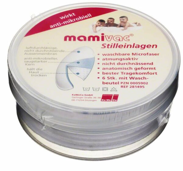 Mamivac Stilleinlagen Microfaser Anti-Mikrobiell