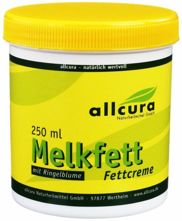 Melkfett 250 ml Creme Mit Ringelblumen Ohne Vaseline