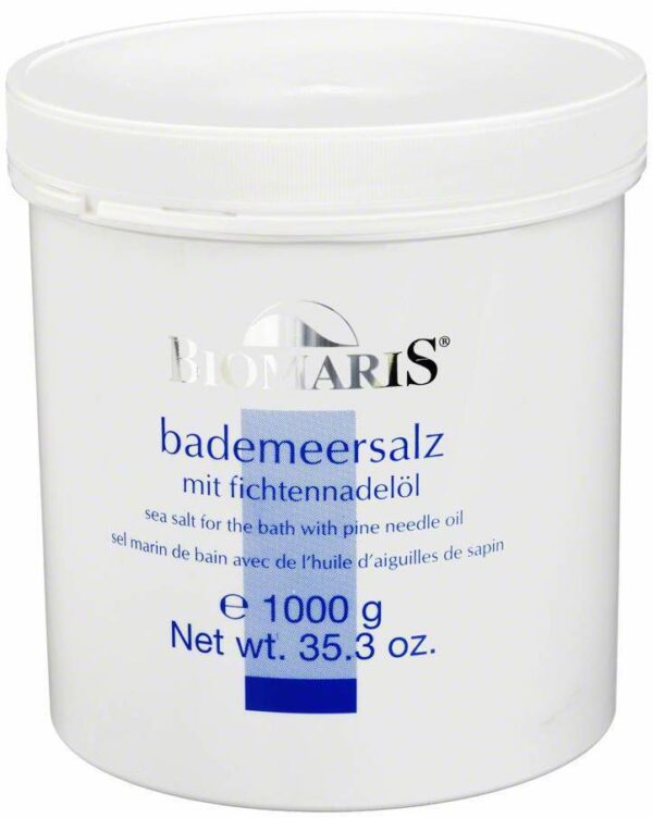 Biomaris Bade Meersalz Mit Fichtennadelöl 1kg