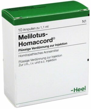 Melilotus Homaccord Ampullen