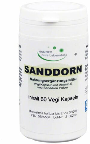 Sanddorn Vegi Kapseln