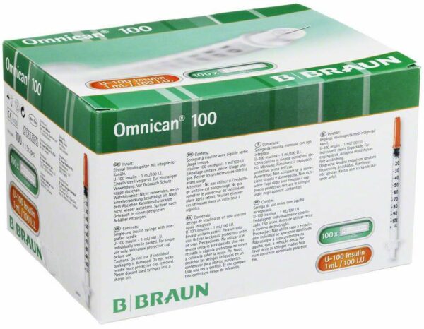 Omnican 100 Insulin U100 1 ml 30 G 0