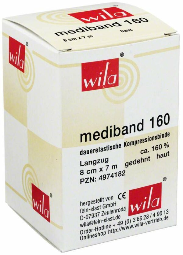 Mediband 160 Langzugbinde 8 Cmx7 M Hautfben