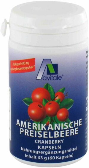 Preiselbeere Amerikanisch 400 mg 60 Kapseln