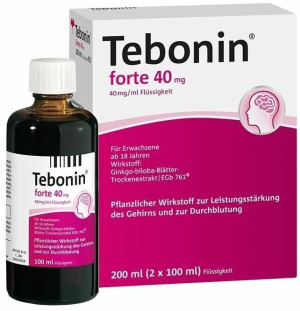 Tebonin Forte 40 mg 2 x 100 ml