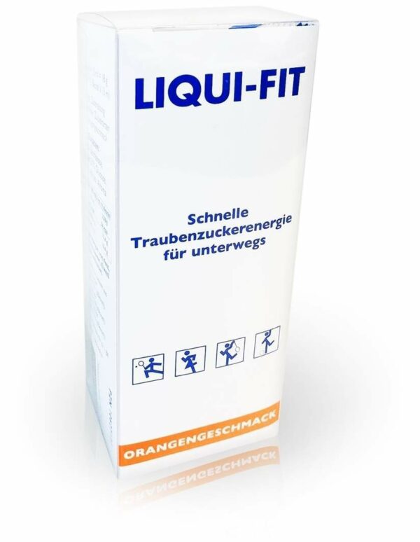 Liqui Fit Orange Glüssige Zuckerlösung 12 Beutel