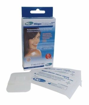 Höga Derm Aqua Transparenter Verband Mit Wundauflage 5 X 7 Cm...