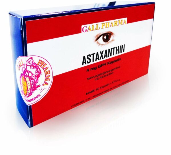 Astaxanthin 4mg 60 Kapseln Gph