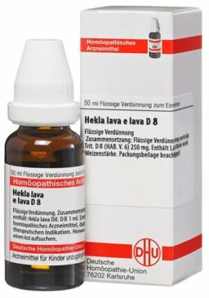 Hekla Lava E Lava D8 Dilution 50 ml Dilution