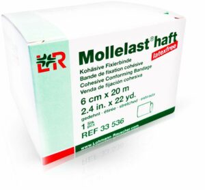 Mollelast Haft Binden Latexfrei 6 cm X 20 M Gedehnt 1 Binde