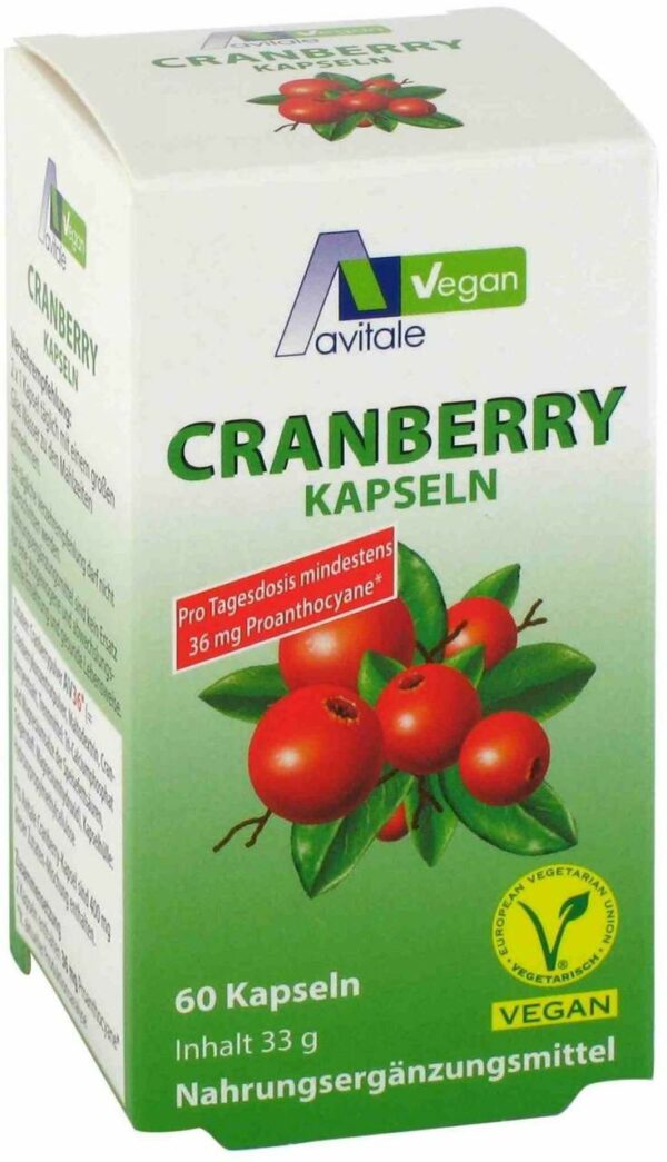 Cranberry Vegan 400 mg 60 Kapseln