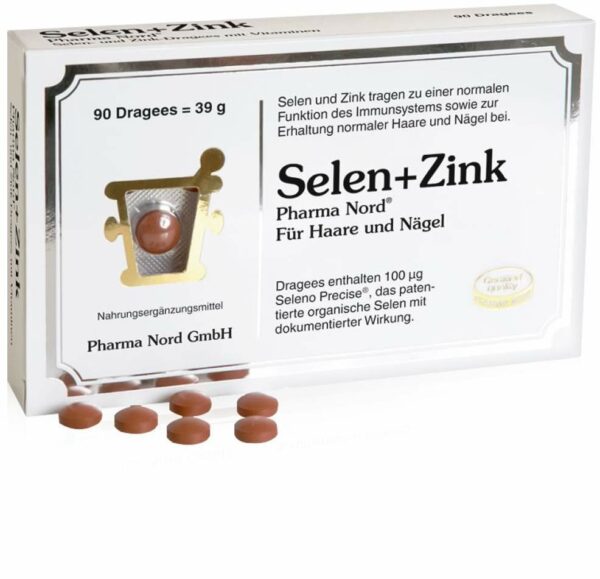 Selen + Zink Pharma Nord 90 Dragees