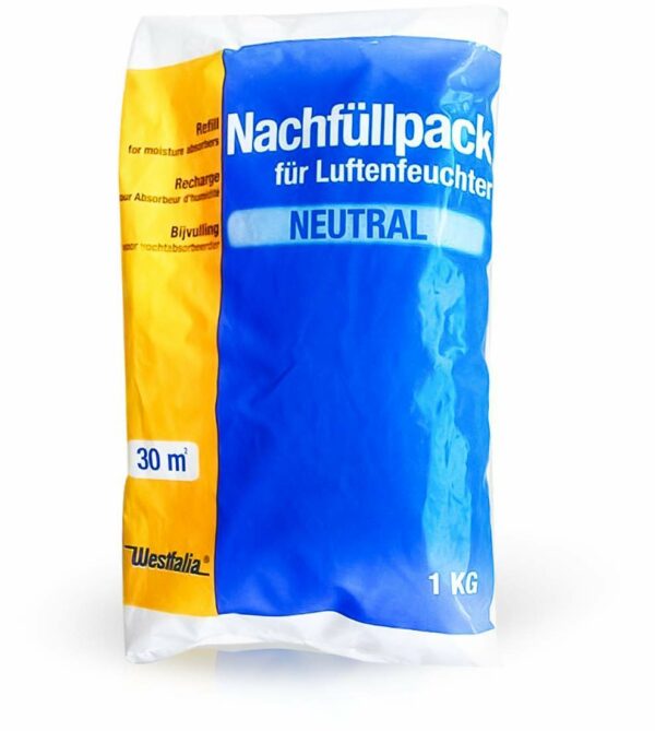 Nachfüllpackung 1kg für Luftentfeuchter