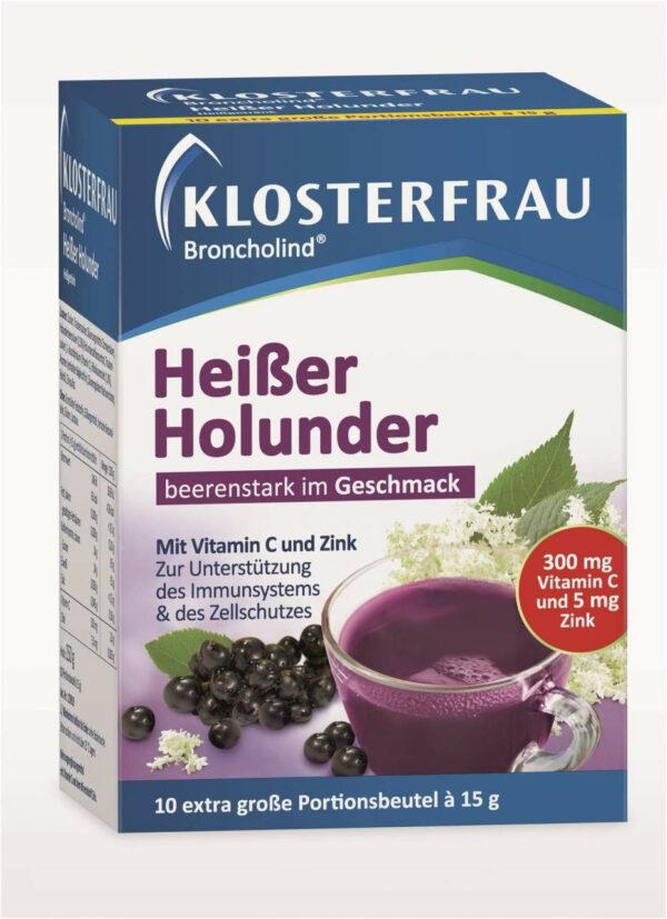 Klosterfrau Broncholind Heißer Holunder Granulat