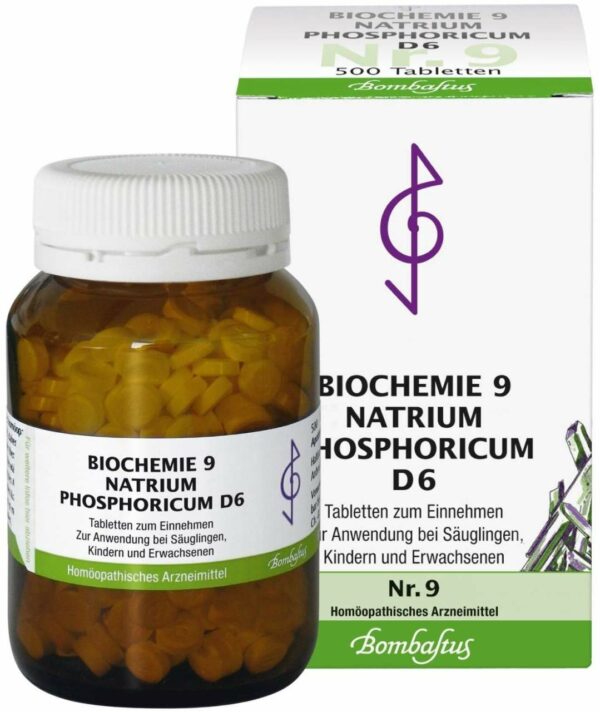 Biochemie Nr.9 Natrium phosphoricum D6 500 Tabletten