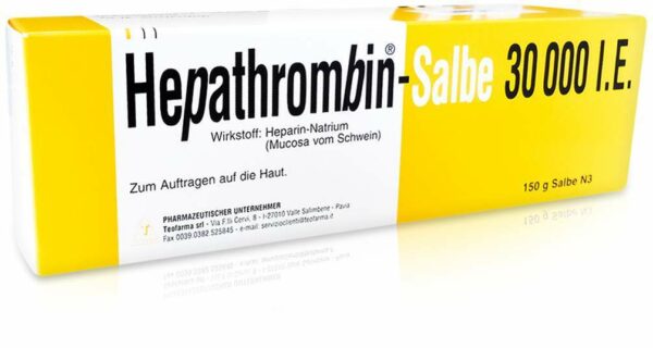 Hepathrombin Salbe 30.000 150 G Salbe