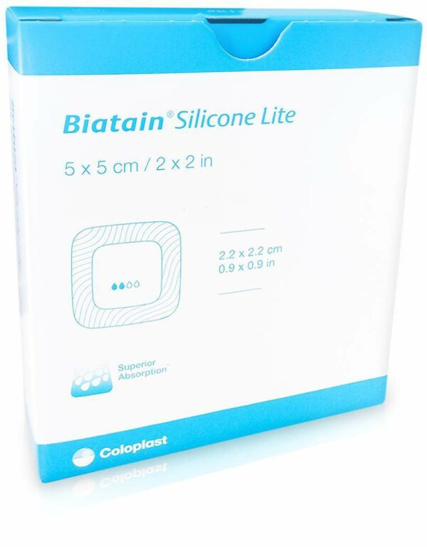 Biatain Silicone Lite Schaumverband 5x5 cm