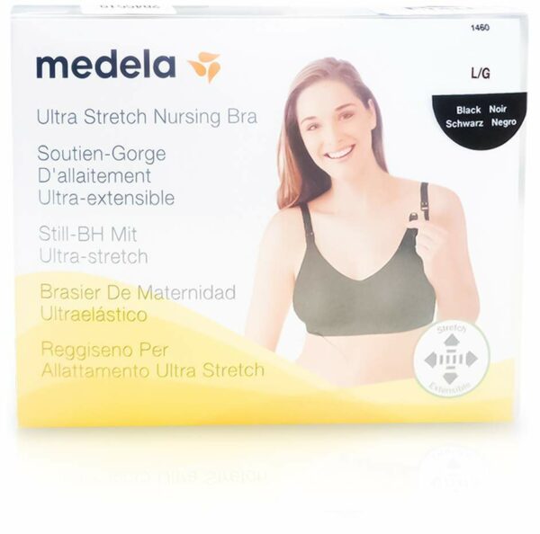 Medela Schwangerschafts- U.Still-Bh L Schwarz