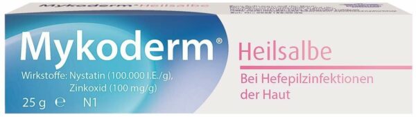 Mykoderm Heilsalbe Nystatin und Zinkoxid 25 g