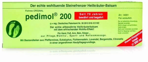 Pedimol 200 ml Balsam